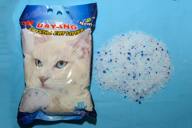Crystal(silica gel) Cat litter 